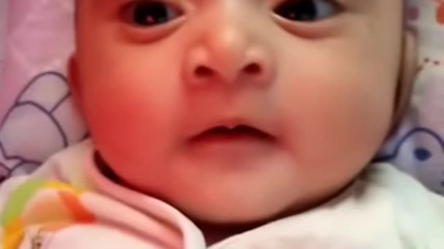 cute baby can talk😱😱😱😱 amazing