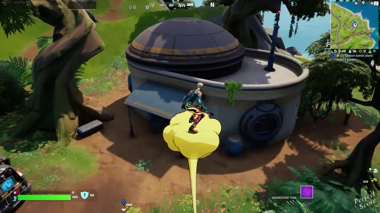 Collect Battle Plans from a Bunker - Fortnite Paradise Quests