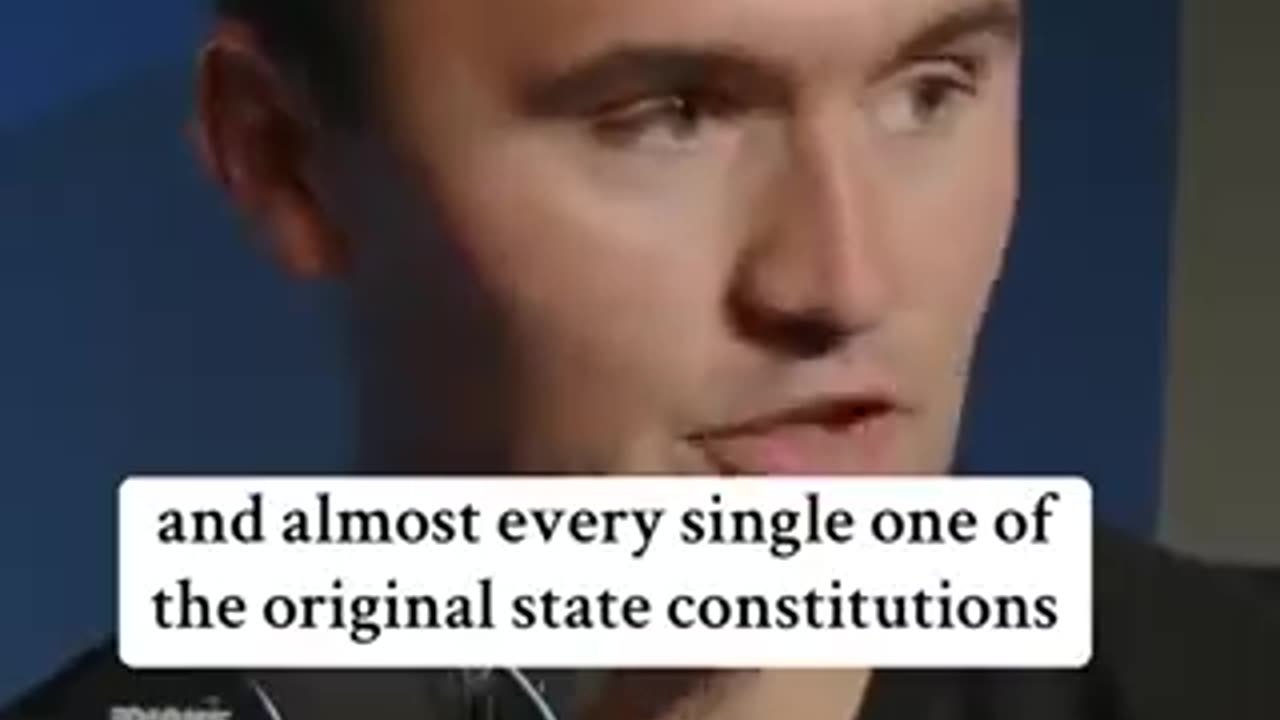 I generally can't stand Charlie Kirk but he is articulate and well read on this particular question