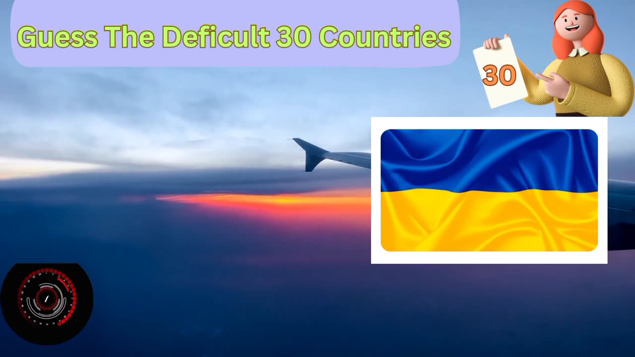 Guess The 30 Countries Most Hard Countries