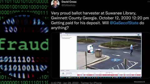 Election Fraud Caught On Video in Georgia