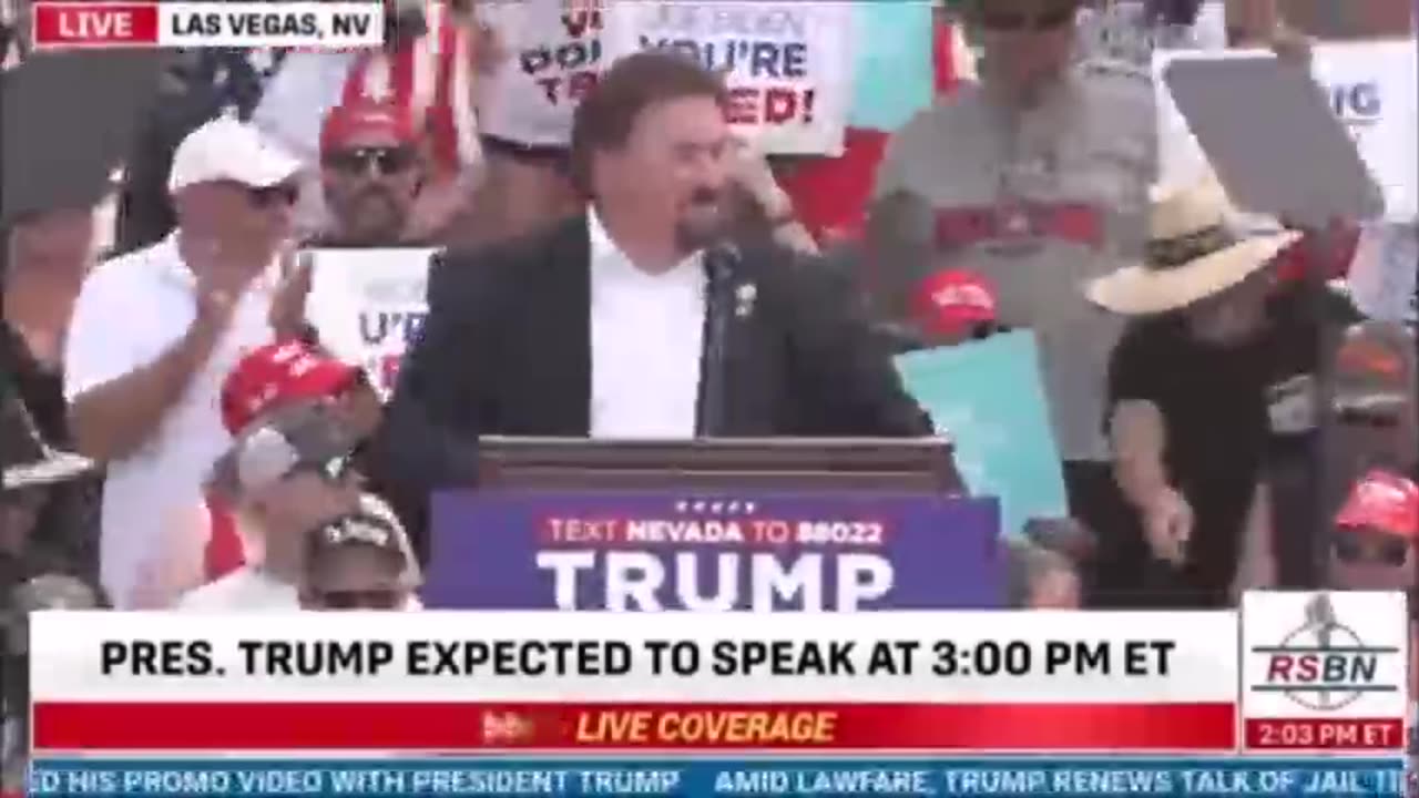 Worship Trump/Trump Curses in 'Church'