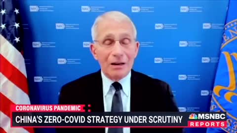 Fauci - We use lock downs to get people vaccine