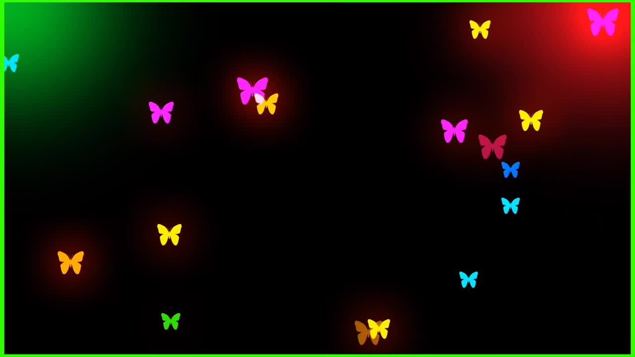 Background effect butterfly