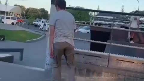Skateboarding clip