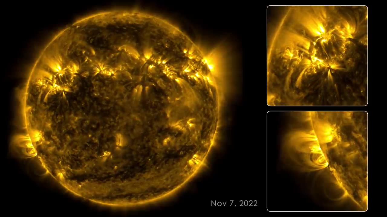 133 Days On Sun - NASA Sun View - Space Video