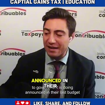 Capital Gains Tax Will Destroy Canada