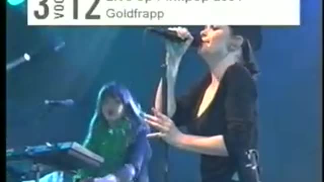 Goldfrapp -Strict Machine (LIVE)