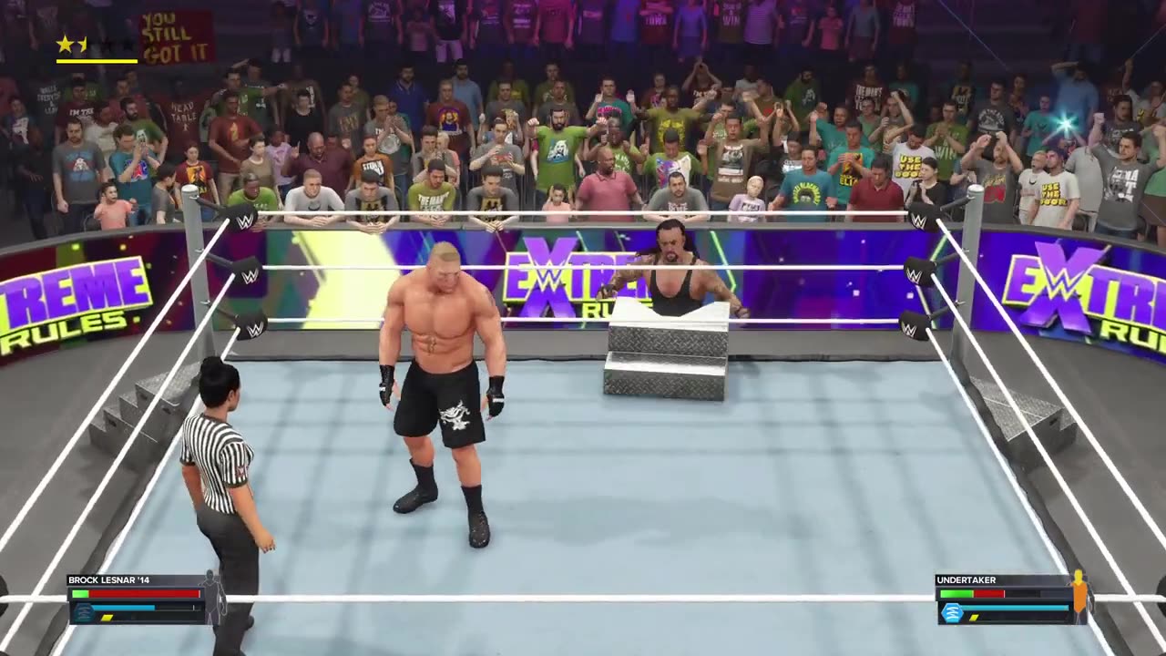 WWE 2K23 Brock Lesnar vs The Undertaker Extreme Rules