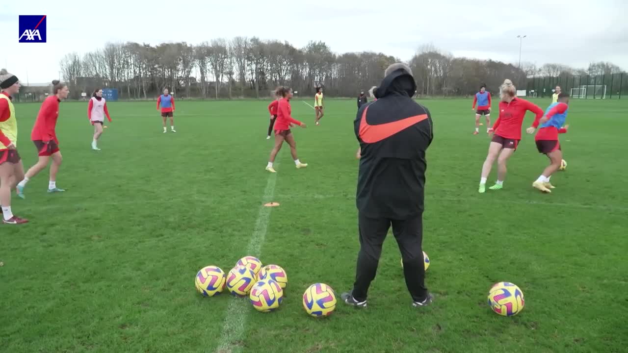 Inside Training_ High spirits as Reds prepare for Reading trip