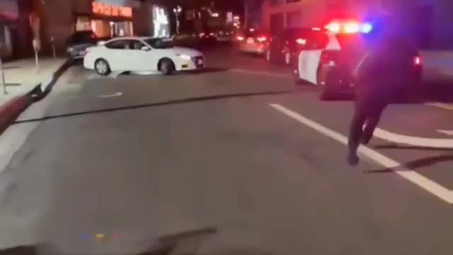 Flashback: Andy Tifa scores a free ride to jail.