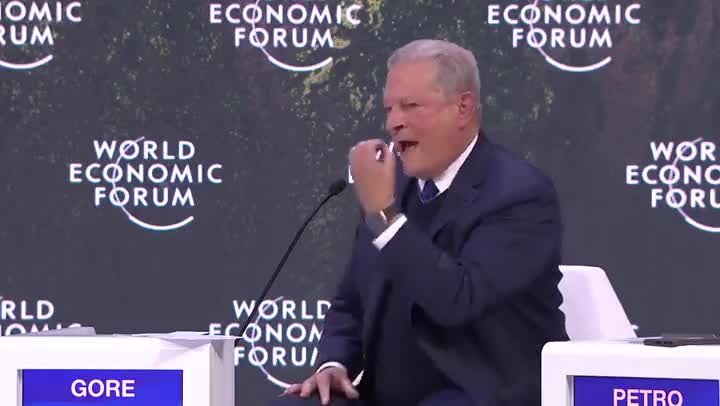 Al Gore saying the weather is now causing xenophobia