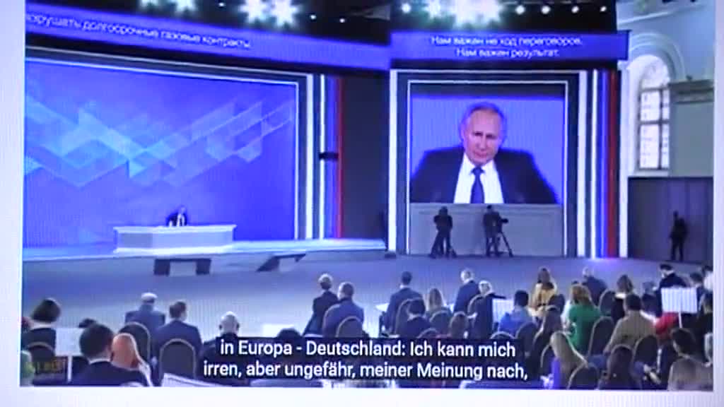 Putin zu Gaspreisen !