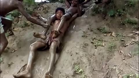 Village common game when it rains