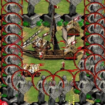 SATANS STATUES #RTS #GAMEDEV #SOLOVDEV #AGEOFEMPIRES #TOWERDEFENSE