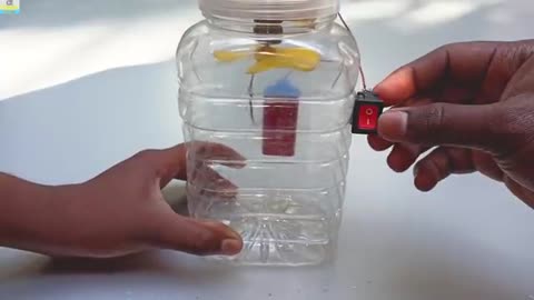 How to Make Air Cooler at Home, Easy Science Project at Home