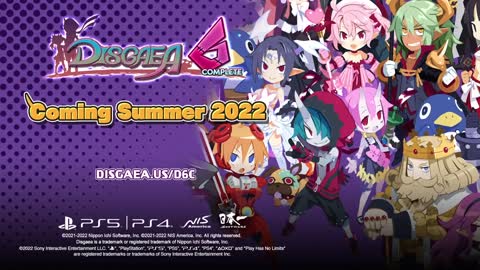 Disgaea 6 Complete - Announcement Trailer PS5, PS4