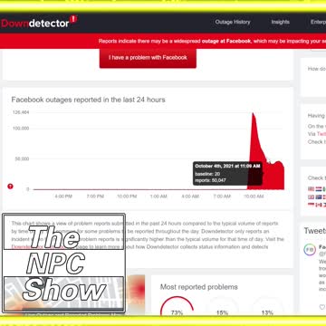 MASS OUTTAGE Facebook, Instagram, & WhatsApp 🟠⚪🟣The NPC Show