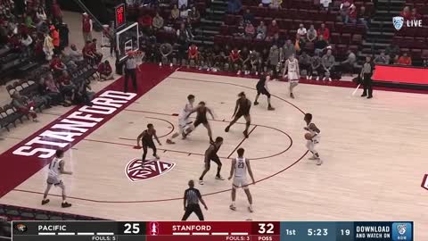 Stanford vs. Pacific | Game Highlights | Men's College Basketball | 2022-23 Season