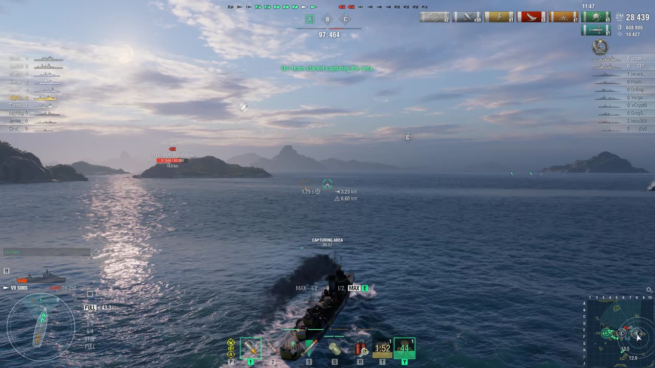 World of Warships Sims