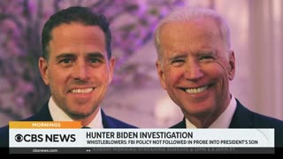 CBS NEWS: Multiple DOJ Whistleblowers Say There's Interference In Hunter Biden Investigation