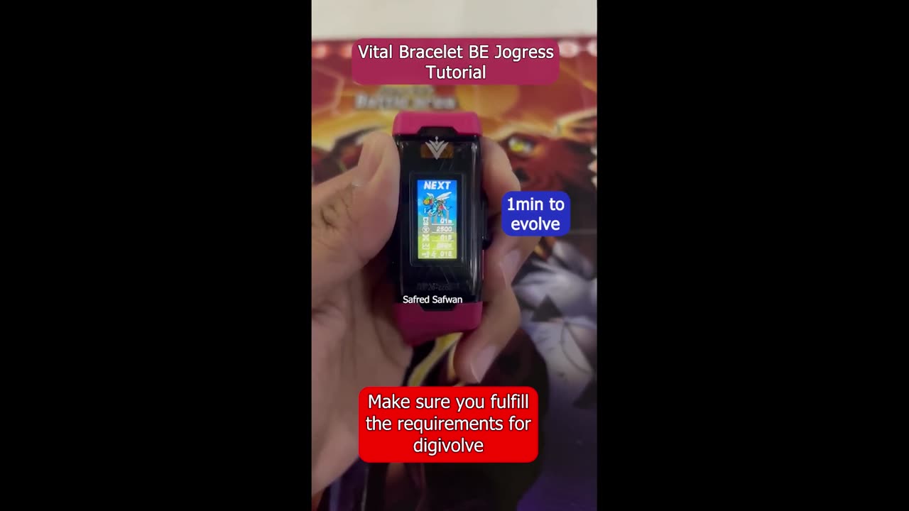 Digimon Vital Bracelet BE Jogress Tutorial