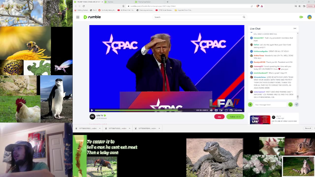 My Trump CPAC Speech Watchalong