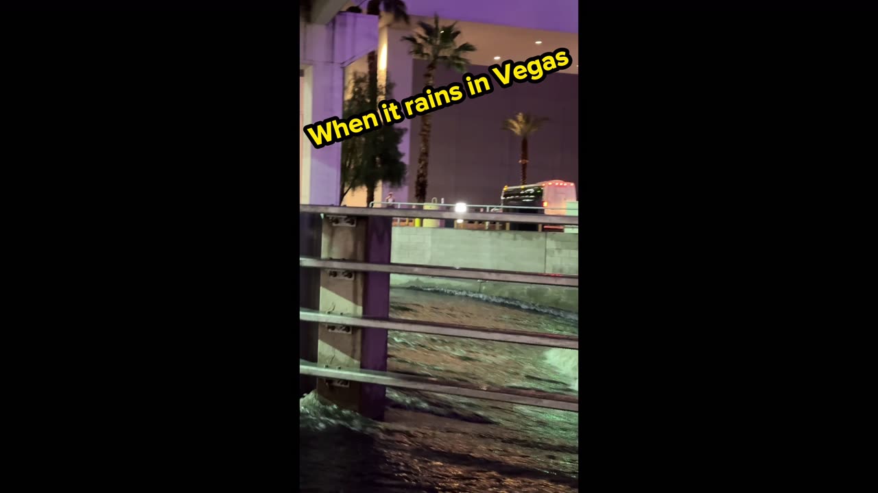 Rain and floods in Vegas