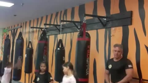 Taekwondo Class Part 2