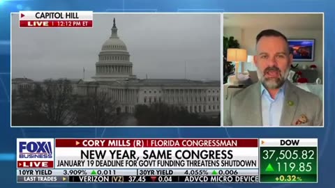 Corey Mills about shutting down the border or the government.