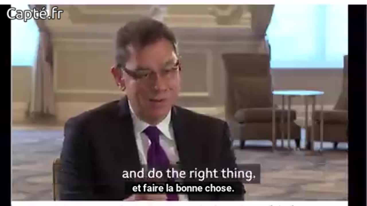 Ceo Pfizer l'amour plus fort que la peur