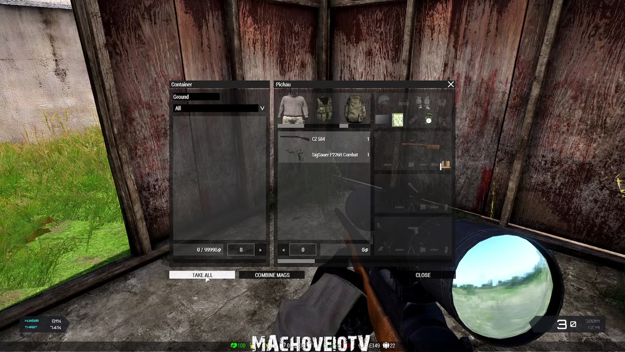 BRAZILIAN SURVIVOR IN THE CHAOS OF CHERNARUS IN ARMA 3 SURVIVAL MOD - Day 01