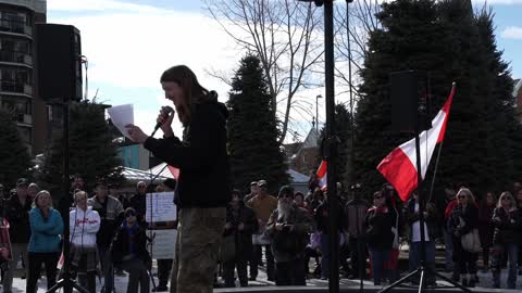 Logan Murphy Freedom Rally Speech Calgary March 12, 2022