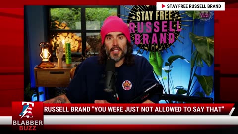 Russell Brand "You Were Just Not Allowed To Say That"