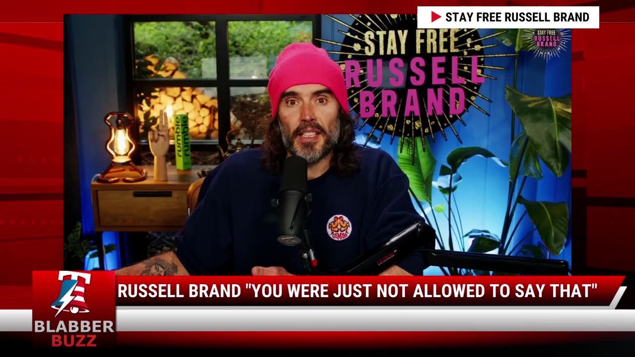 Russell Brand "You Were Just Not Allowed To Say That"