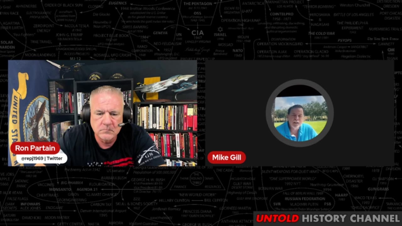 Untold History Channel - Mike Gill Interview - Exposing Deep State Money Laundering