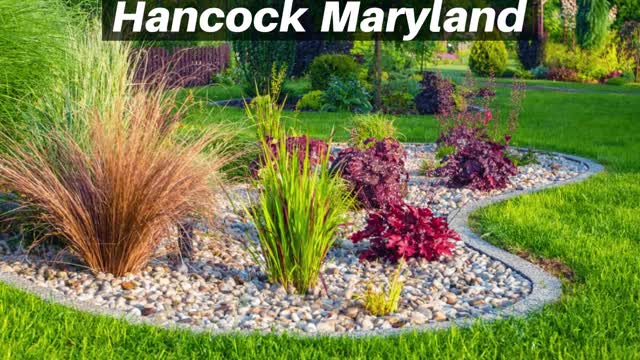 Landscape Design Build Hancock Maryland GroshsLawnService.com