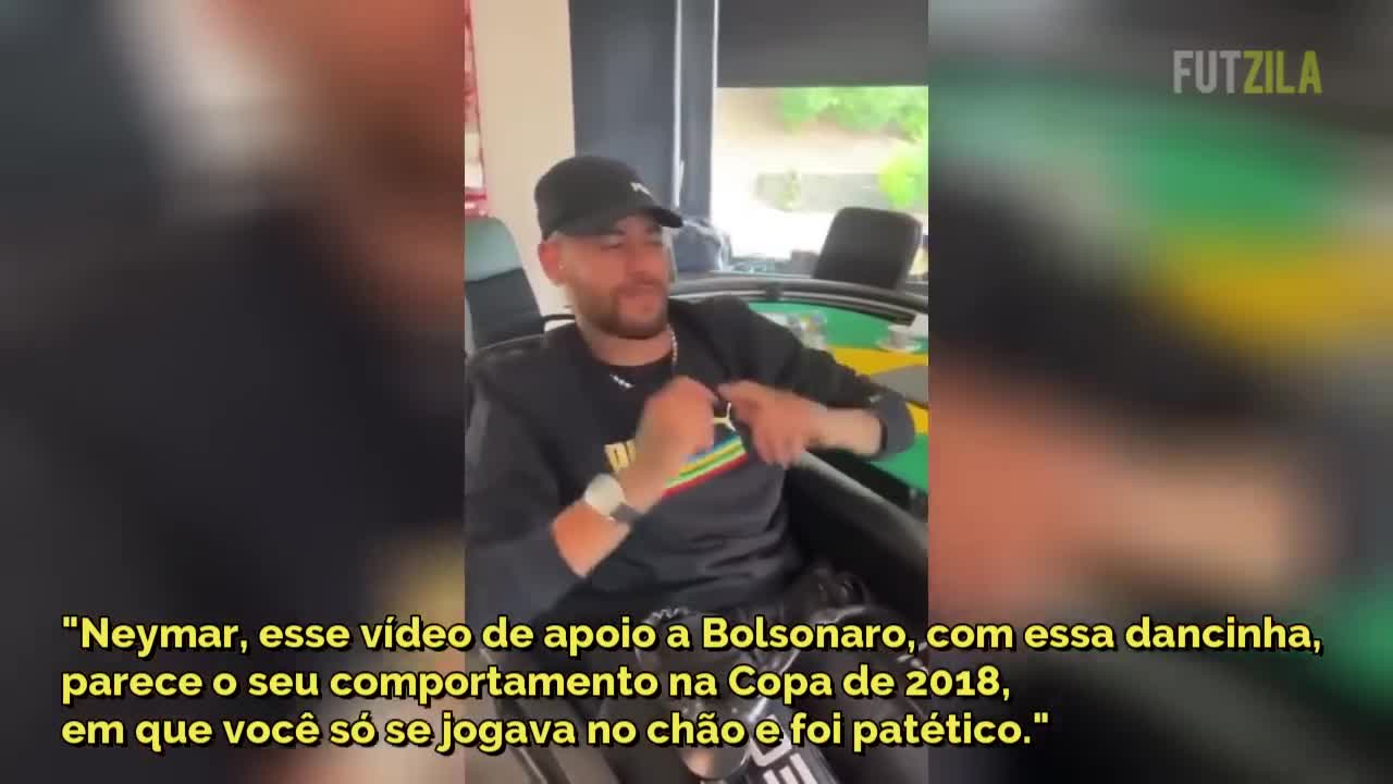 NEIMAR FAZ Danca e declara seu voto a bolsonaro