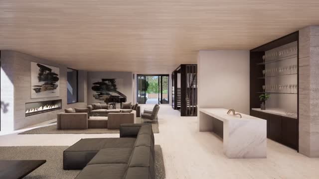 Alpine House Design Concept in Beverly Hills by architect