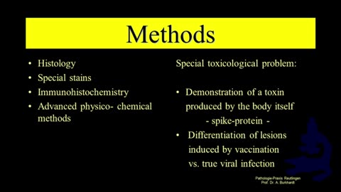 Le autopsie mostrano i danni causati dalla vaccinazione - Dr. Arne Burkhardt, patologo