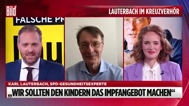 Karl Lauterbach im Corona-Kreuzverhör über falsche Prognosen und Panikmache | BILD Live