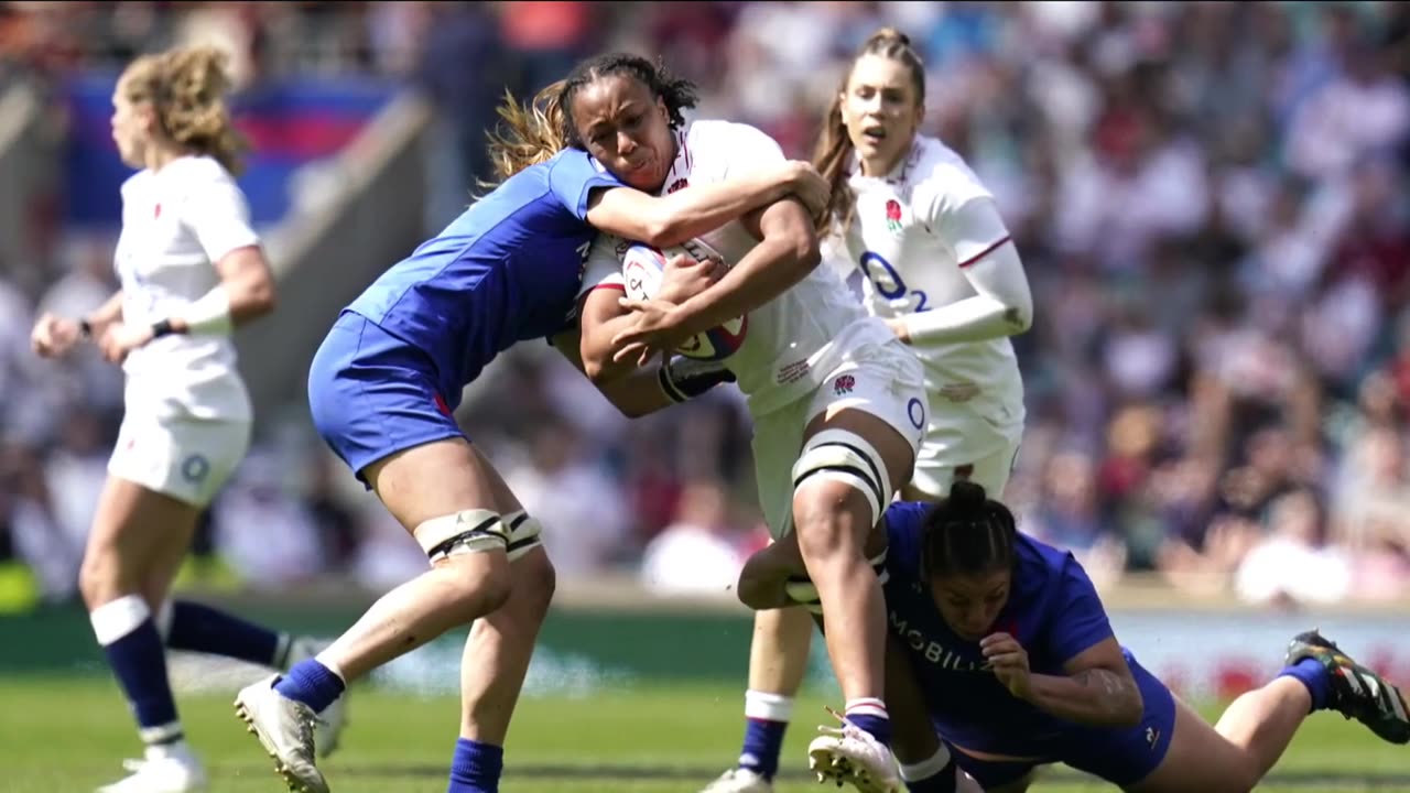 England win women's six nation rugby grand slam