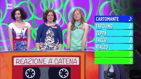 RAIUNO - Reazione A Catena-La Catena Musicale (07/06/2018)