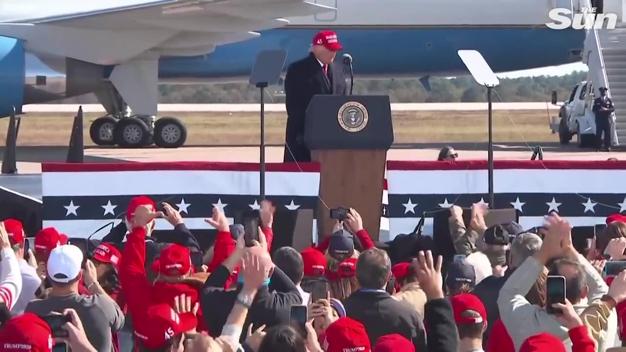 Donald Trump funniest moments of the 2020 election campaign.