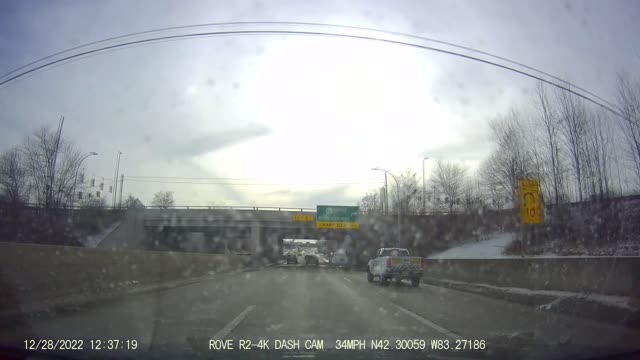 Drive From Marathon, Ford Rd, Dearborn; To Post Office, Goddard Rd, Taylor, MI, 12/28/22