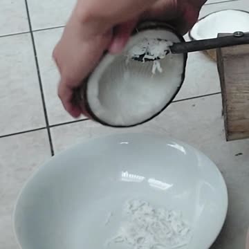 Coconut hack: A Viral Century-Old Secret Revealed!: Coconut Flesh Removal Technique