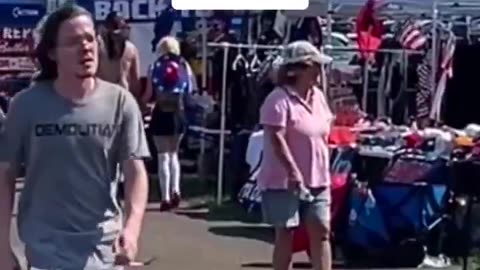 Alleged Trump Assassin Thomas Crooks walking around at the Butler Trump rally at 4:26PM.