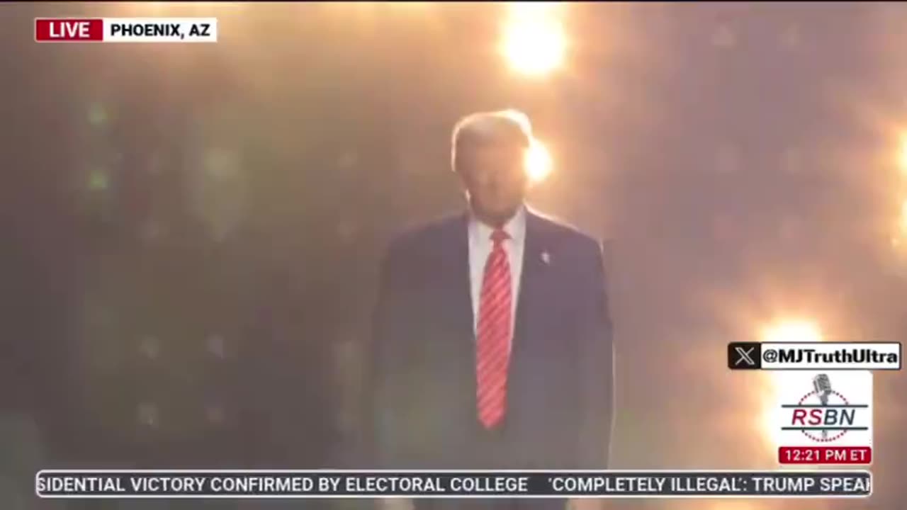 Donald Trump Walks On Turning Point Festival Stage In HUGE Moment