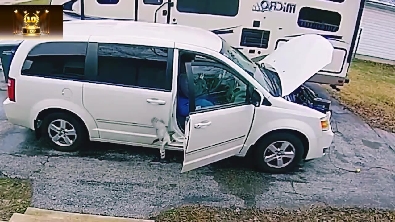 10 Weird Things Caught ON Security Cameras