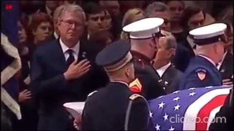 na bushove pohrbu dostali vsichni dopis VŠECHNO VĚDÍ ! OMLOUVÁM SE.George H.W. Bush